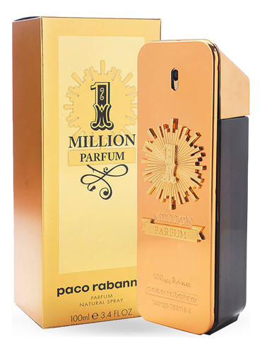 Paco Rabanne 1 Million Parfum Masculino Spray 100ml Eau De Parfum