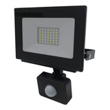 Proyector Led Slim Alic 30w Luz Día Con Sensor X Un.