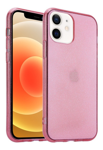 Funda Case Para iPhone Modelos Transparente Color Caramelo
