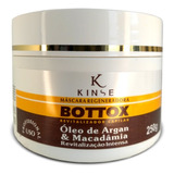 Botox Capilar Kinse 250g Máscara Regeneradora Macadâmia