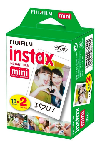 Película Fujifilm Instax Mini Instantánea Papel De Fotografí