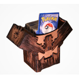 Caixa Porta Deck Cards E Cartas Pokemon Magic