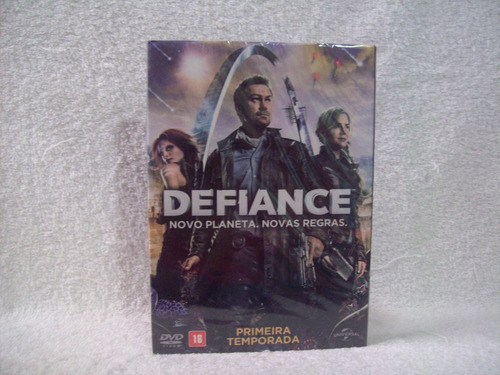 Box Com 04 Dvds Defiance- 1ª Temporada- Lacrado De Fábrica