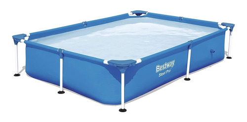 Piscina Steel Pro Azul 2.21mx1.50mx43cm Bestway