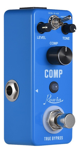 Rowin Comp Compressor Compressa Pedal Efeito De Guitarra