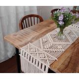 Camino De Mesa / Pie De Cama En Macramé / Table Runner