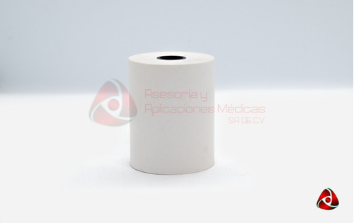 Papel Termico Rollo Blanco Mate, Amsco 3017, 57mmx25 Metros