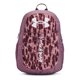 Mochila Para Entrenar Under Armour Hustle Sport Unisex Color Misty Purple Diseño De La Tela Animal Print