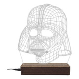 Lámpara Acrílico Led Star Wars Rgb 220v Regalo