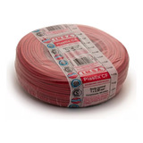 Cable Unipolar 1x2.5 Mm Rojo Plastix Cf | Imsa (x 50mts)