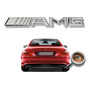 Par Insignias Amg Edition Metalicas Laterales Tuningchrome Mercedes Benz Clase E