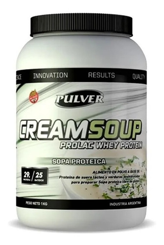 Cream Soup 1 Kg Pulver Whey Protein Sin Tacc