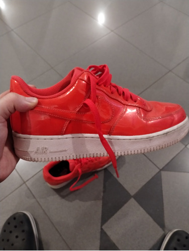 Nike Air Forcé One Rojas Brillantes 