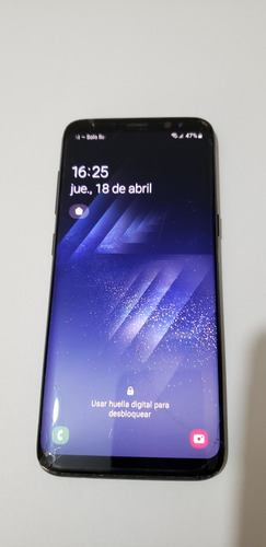 S8 Samsung 64/4gb Negro, Libre, Funda Y Powercase Nuevos