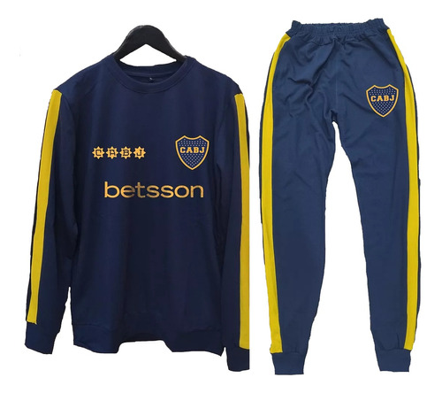 Buzo Y Pantalón Jogging Equipos Futbol Pop Adultos Niños