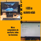 Microcomputadora De Escritorio. Lenovo