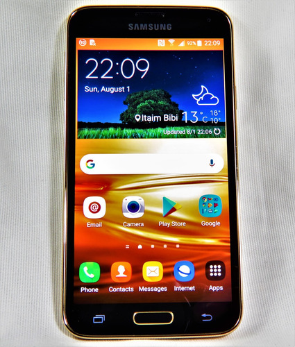 Samsung Galaxy S5 16 Gb Dourado-cobre Celular Smartphone