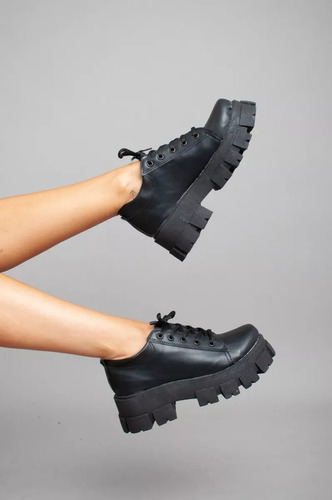 Borcego Zapato Mujer Plataforma Liviana Moda Valtino Art-540