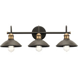 Kichler 45945 clyde 3 luz 26  1/4'' De Ancho Mueble De Baño