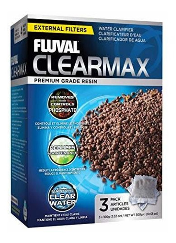 Fluval Clearmax A1348 - Limpiador De Fosfatos Para Acuarios,