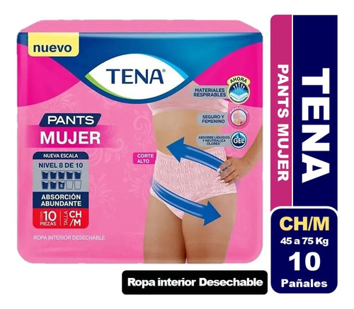 Tena Pants Mujer Ropa Interior Desechable Elige Talla