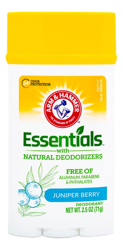 Arm & Hammer Essentials Desodorante Natural Juniper Berry