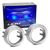 Ijdmtoy Un Par De Anillos De Halo Led Ultra Azul 40-smd Con 