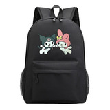 Mochila Escolar Estampada Para Sanrio Kuromi Cinnamoroll