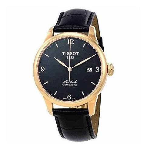 Reloj Tissot Le Locle Automatico Cosc Negro Pvd Para Hombre 