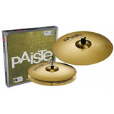 Set Platillos Paiste 101 Set Hi Hat 13 Crash Ride 18