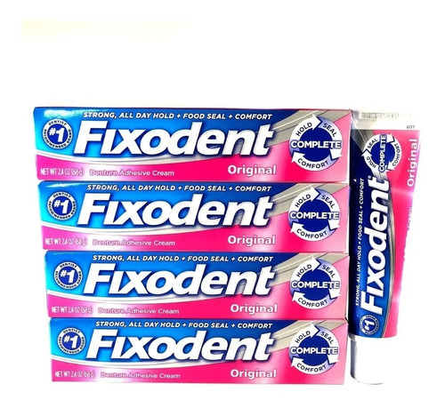 05 Fixodent 68g 100%original Record Em Vendas 1 Frete