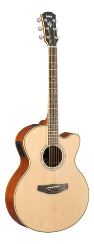 Guitarra Acústica Yamaha Cpx700ii Para Diestros Natural Brillante