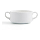 6 Tazas Consomé Cerámica Porcelana- 280ml