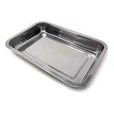 Bandeja Para Horno Multiuso Fuente Acero 39 X 29 X 4