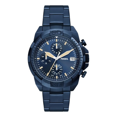Reloj Hombre Fossil Fs5916 Bronson Color Azul | Envío gratis