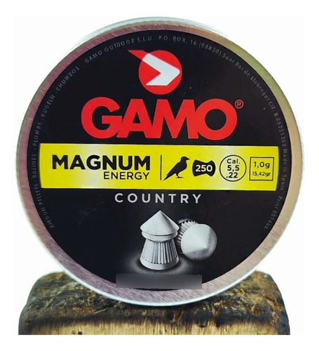 Lata De Diabolos Gamo Magnum Energy Country X250 