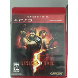 Jogo Resident Evil 5 Ps3 Play 3 #frete Grátis#