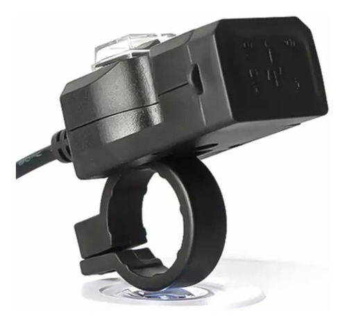 Cargador Moto Carga Rápida Usb 3.1 Resistente Al Agua Lluvia