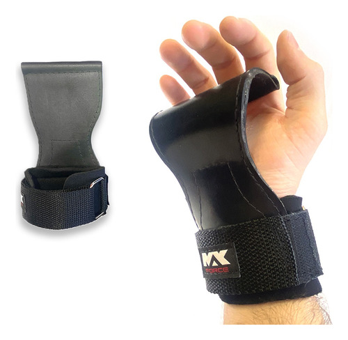 Strap Grip Para Academia Musculação Crossfit Gancho Par