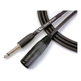 Cabo Santo Angelo Ninja Microfone 0,20mm P10 Xlr M 6 Metros