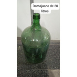 Damajuana De Vidrio De 20 Litros
