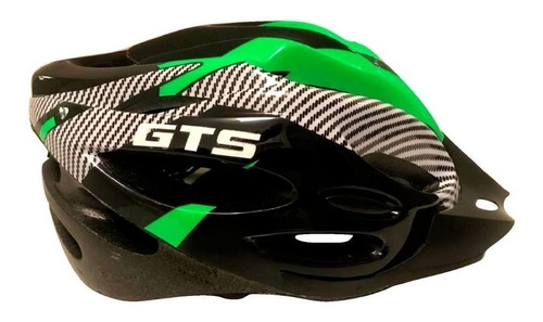 Capacete Ciclista Bike Ciclismo Adulto Tamanho Regulável Cor Verde Tamanho M-52 Ao 58cm