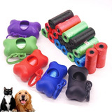 Pack Dispensador Bolsas Sanitarias Para Mascotas + 9 Rollos