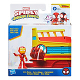 Torre Do Homem De Ferro Spidey Saf City Blocks Hasbro- F9344