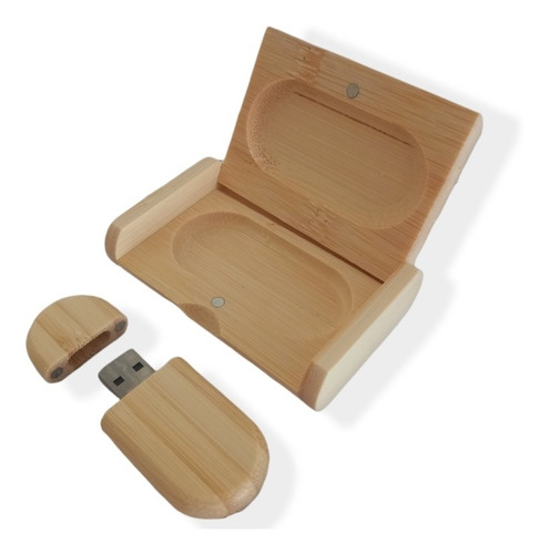 Pendrive De Madera 32 Gb Con Grabado Láser