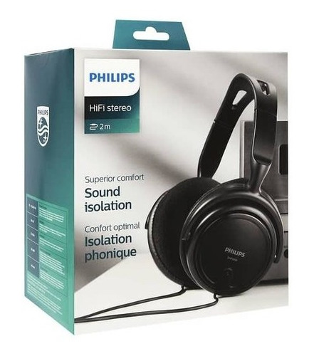 Audífonos Philips Shp2000 Black