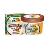 Kit Fructis Hair Food Mascarilla 1 Min 350ml + Shampoo 60 Gr