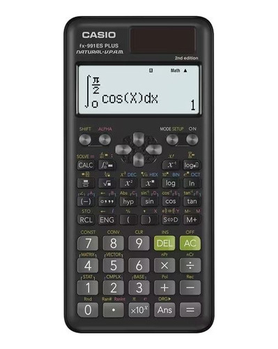 Calculadora Científica Casio Fx-991es Plus 2ª Ed 417 Funções