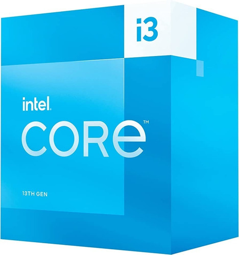 Intel Core I3-13100f S-1700 4core 3.4ghz 60w Sin Graficos