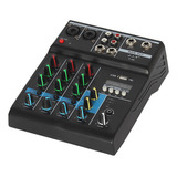 Consola Usb De 4 Canales Stage J.i.y Professional Mini